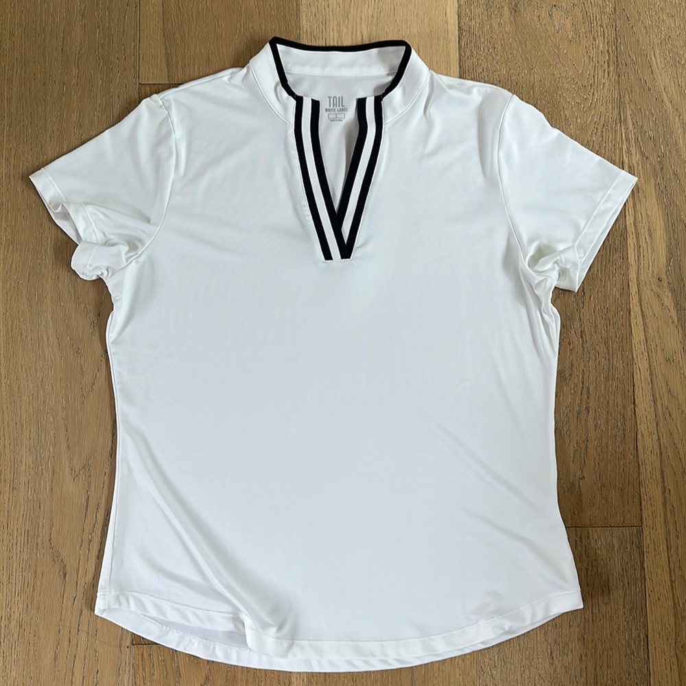 Women’s Tail White Label golf top size L